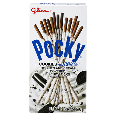 Glico Pocky Cookies & Cream Covered Biscuit Sticks | SouthEATS