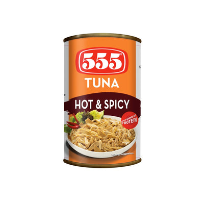 555 Tuna Hot & Spicy, Canned Filipino Food | SouthEATS