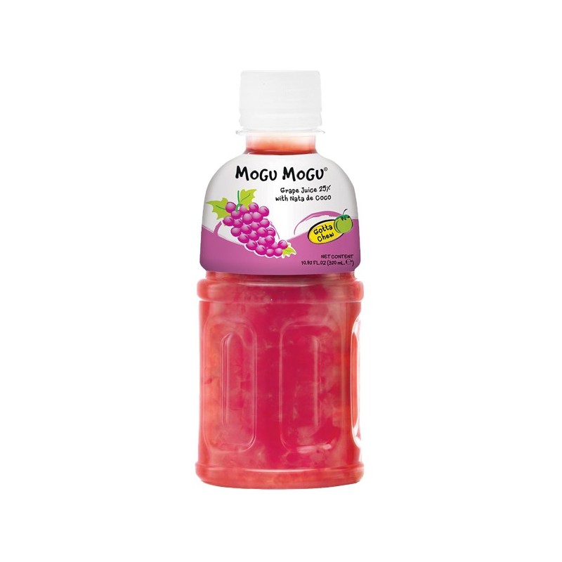 Mogu Mogu Grape Juice Drink with Nata de Coco