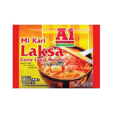 A1 Ak Koh Mi Kari Curry Laksa Noodles: A delicious serving of Mi Kari Curry Laksa Noodles by A1 Ak Koh, featuring a flavorful curry laksa broth | Malaysian Cuisine | SouthEATS