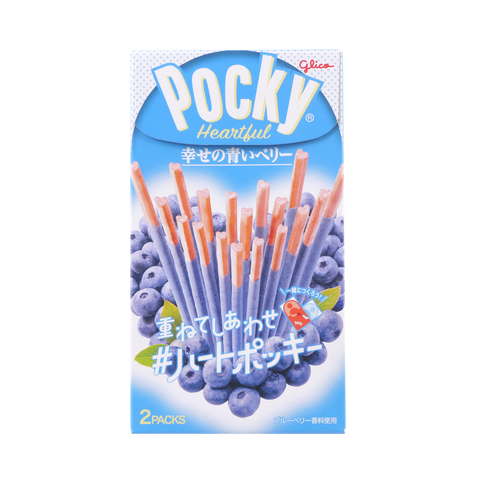 Glico Pocky Heartful Blueberry Biscuit Sticks