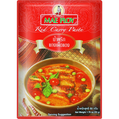 Mae Ploy Red Curry Paste