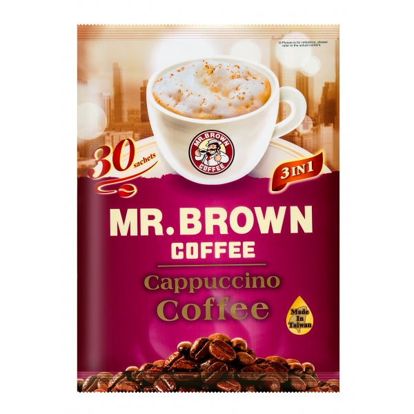 Mr. Brown 3 in 1 Cappuccino Instant Coffee