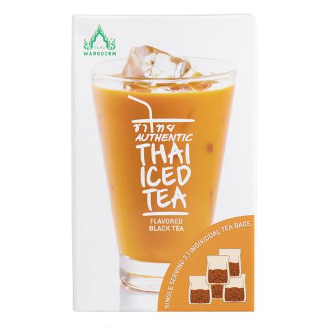 Wangderm Authentic Thai Iced Tea Flavored Black Tea