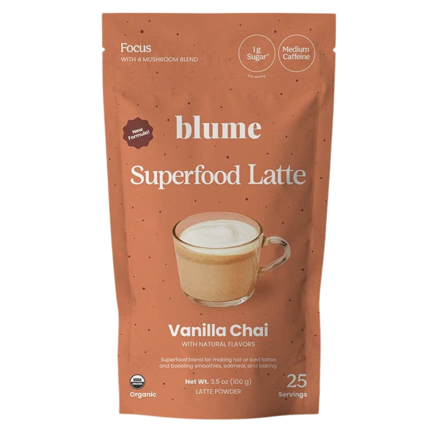 Blume Superfood Latte Powder Vanilla Chai Blend