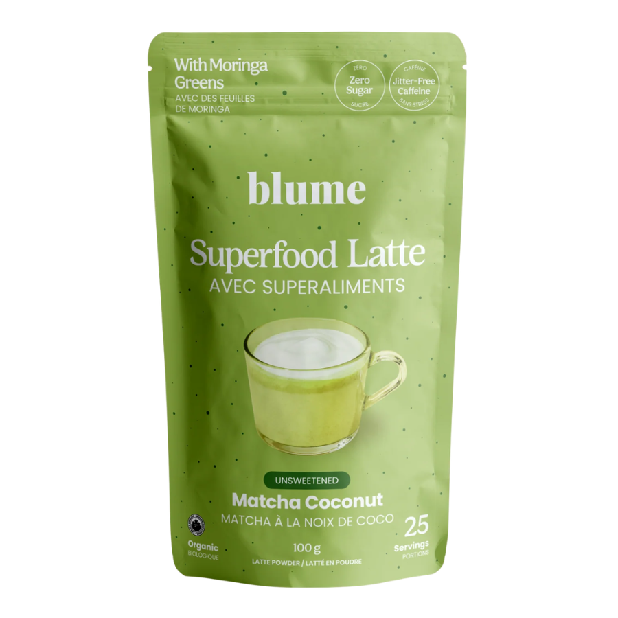 Blume Superfood Latte Powder Matcha Coconut