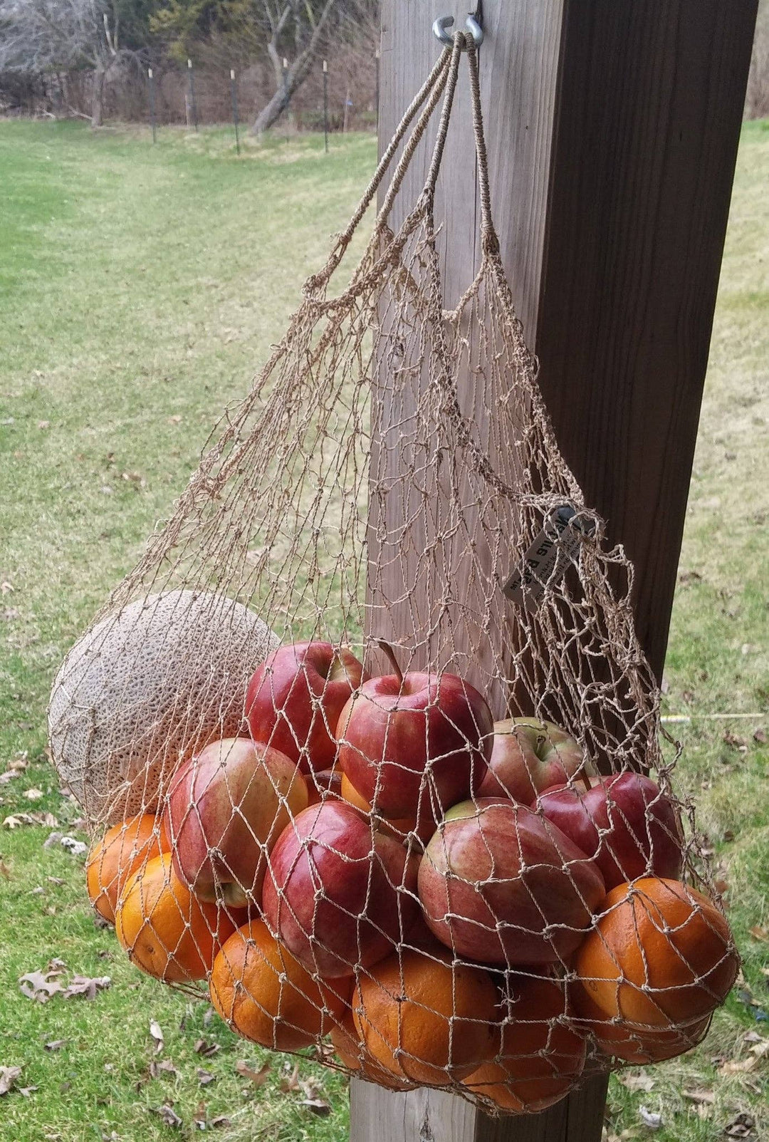 JungleVine® Lao Market Handmade Mesh Net Bag