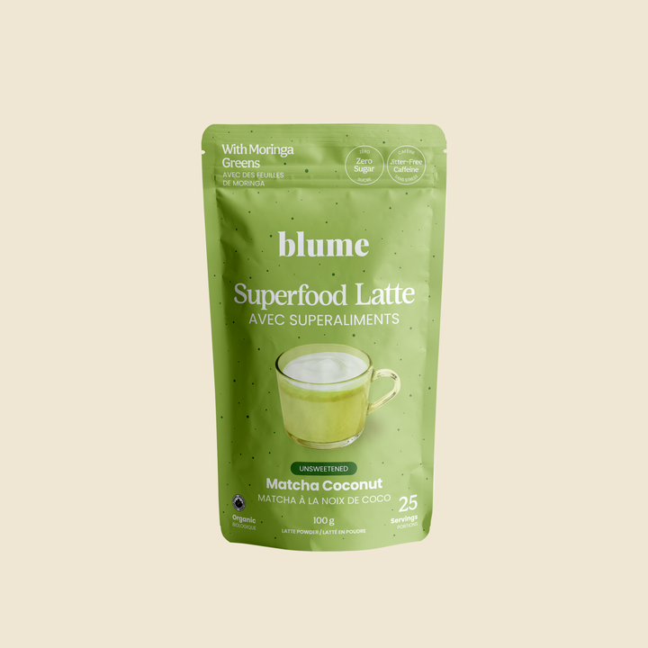 Blume Superfood Latte Powder Matcha Coconut