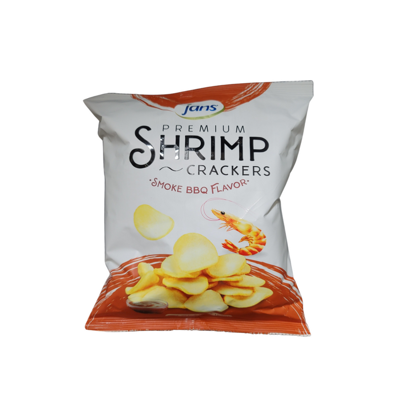 Jans Premium Shrimp Crackers Smoke BBQ Flavor
