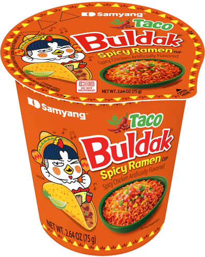 Samyang Buldak Spicy Chicken Ramen Taco Flavor