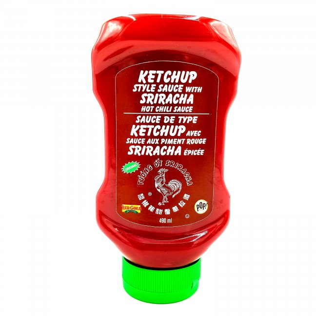Ketchup Style Sauce with Sriracha Hot Chili Sauce