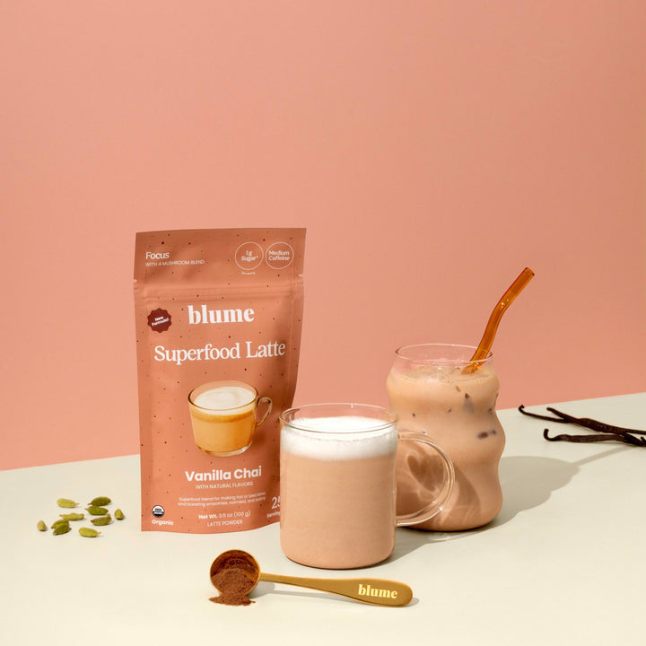 Blume Superfood Latte Powder Vanilla Chai Blend