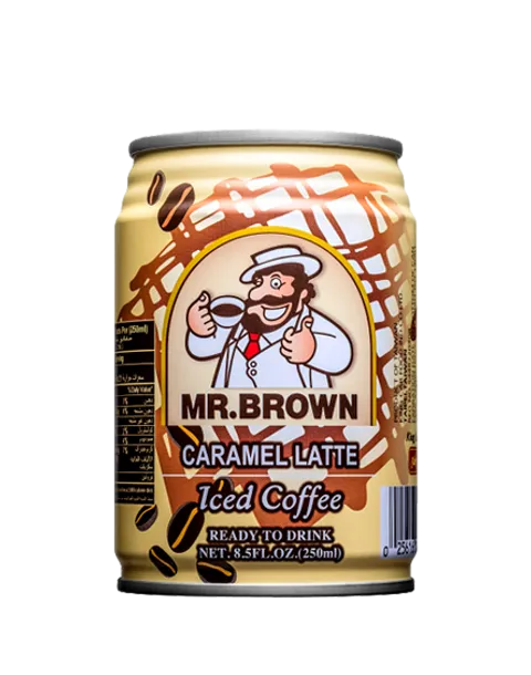 Mr. Brown Caramel Latte Flavor Iced Coffee