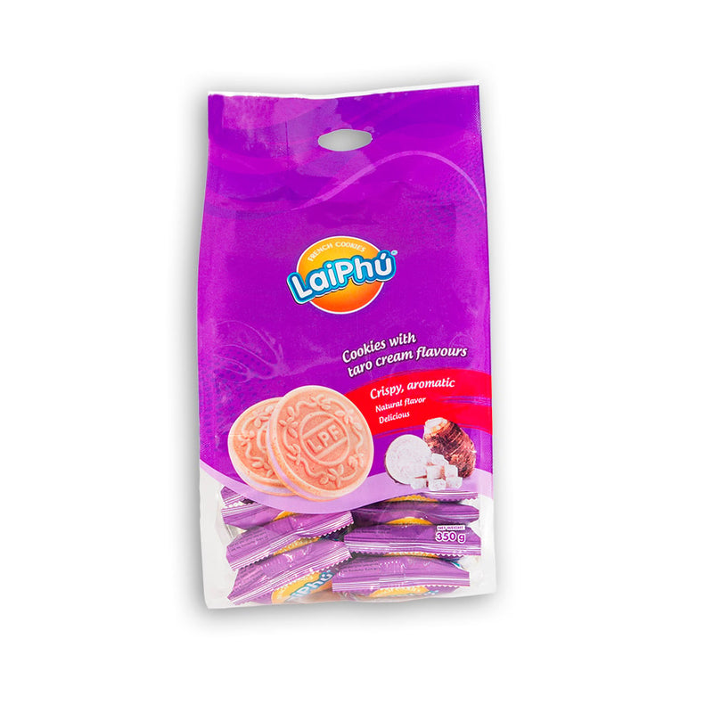 LaiPhu Cookies with Taro Cream