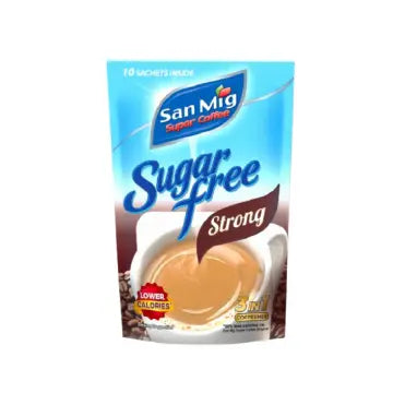 San Mig Sugar Free 3 In 1 Coffee Mix Strong