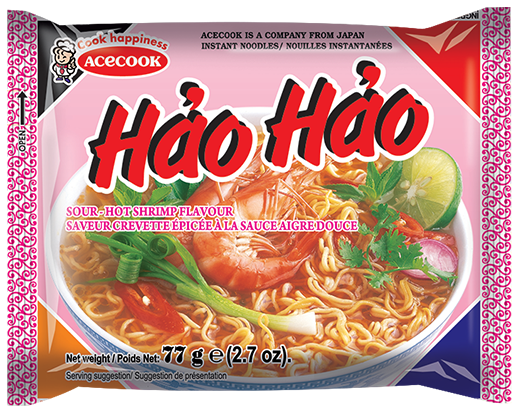 Acecook Hao Hao Hot Sour Shrimp Flavour