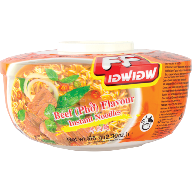 FF Beef Pho Flavour Instant Noodle Bowl
