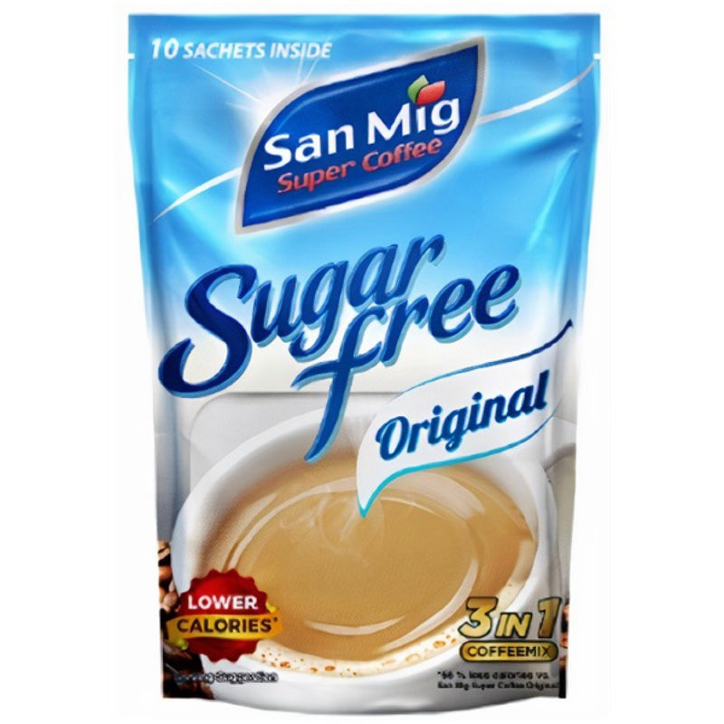 San Mig Sugar Free 3 In 1 Coffee Mix Original