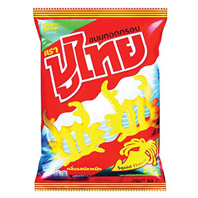 Pu-Thai Crispy Snack Squid Flavor
