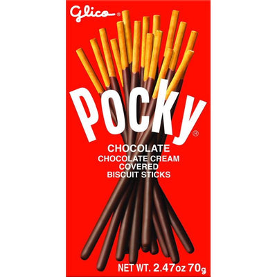Glico Pocky Chocolate Cream Covered Biscuit Sticks