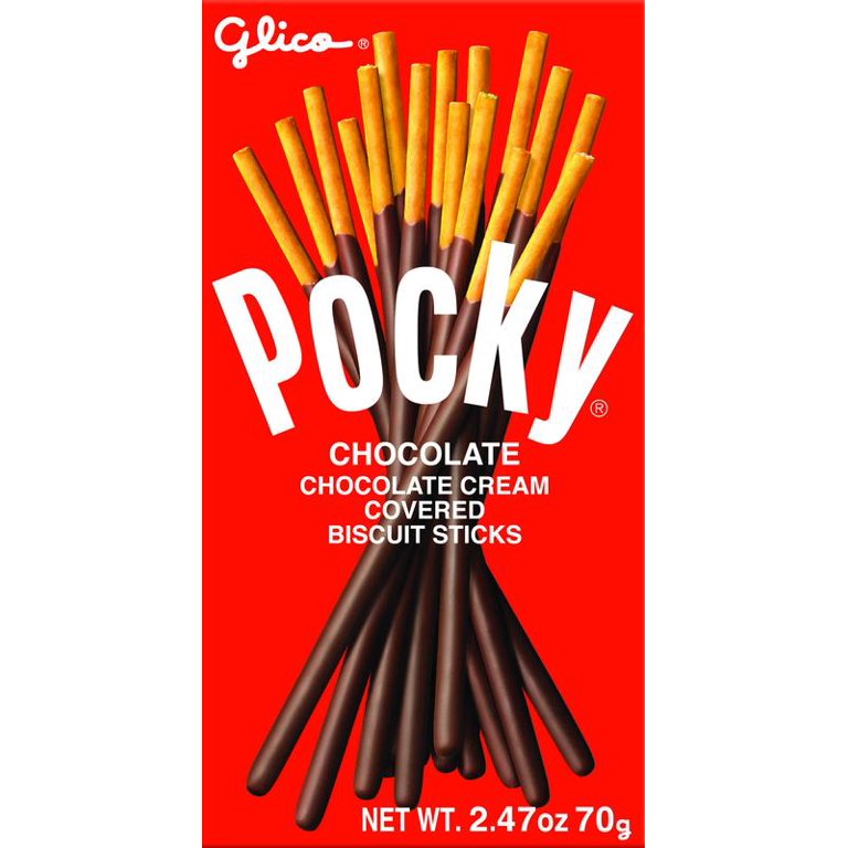 Glico Pocky Chocolate Cream Covered Biscuit Sticks