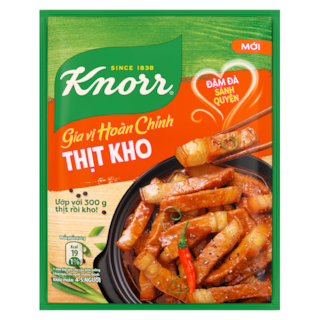 Knorr Braised Pork Seasoning Gia Vi Hoan Chinh Thit Kho