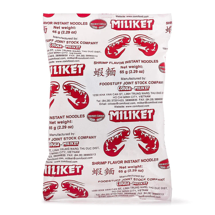 Miliket Instant Noodles with Shrimp Flavor