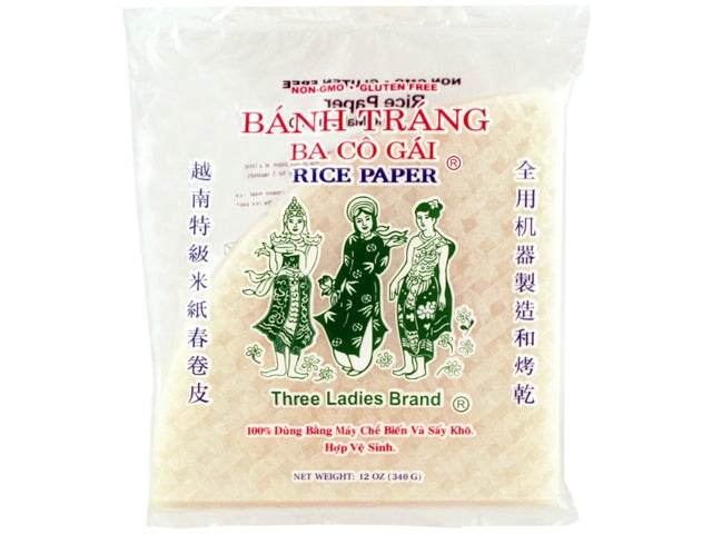 Three Ladies Brand Rice Paper (Triangle)