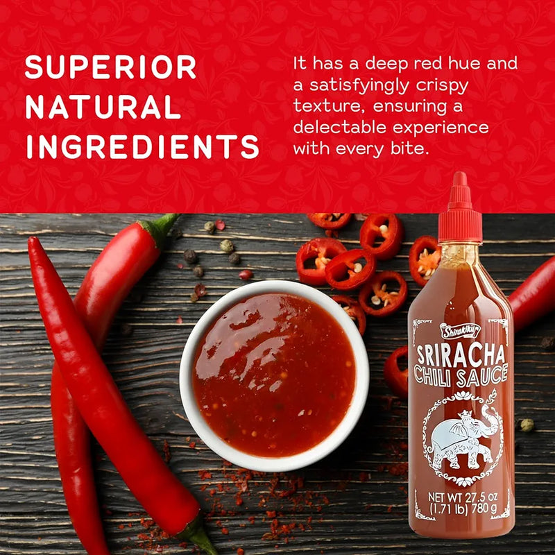 Shirakiku Brand Sriracha Chili Sauce