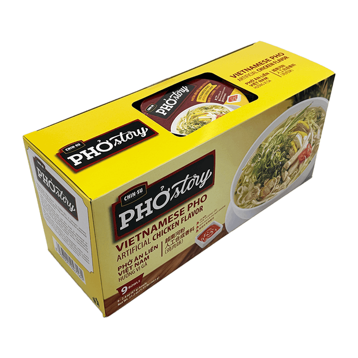 Box of Pho Story Vietnamese Pho with a clear background