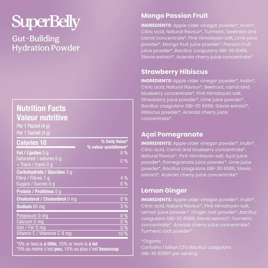 Blume SuperBelly Variety Pack