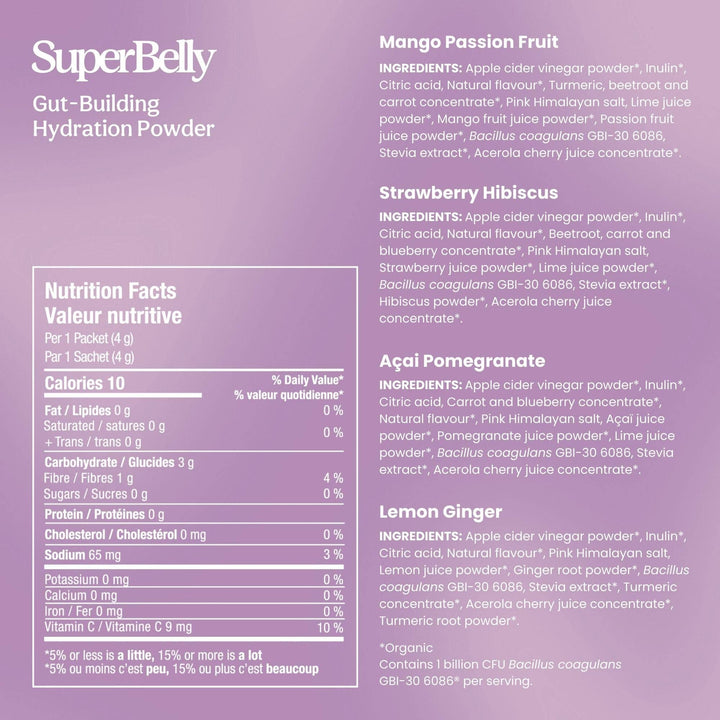 Blume SuperBelly Variety Pack