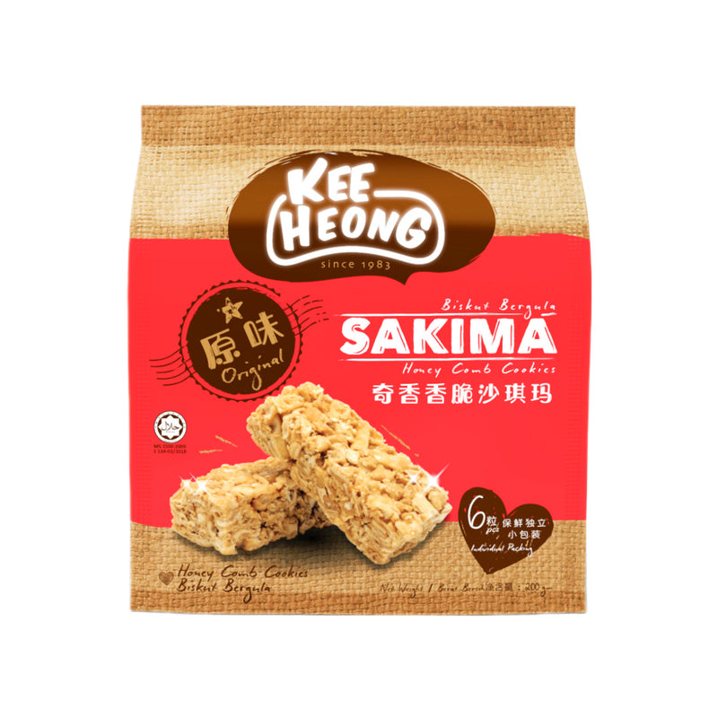 Kee Heong Sakima Honey Comb Cookies Original Flavor