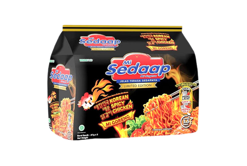 Wingsfood Mi Sedaap Mi Goreng Fried Noodles Korean Spicy Chicken Flavor