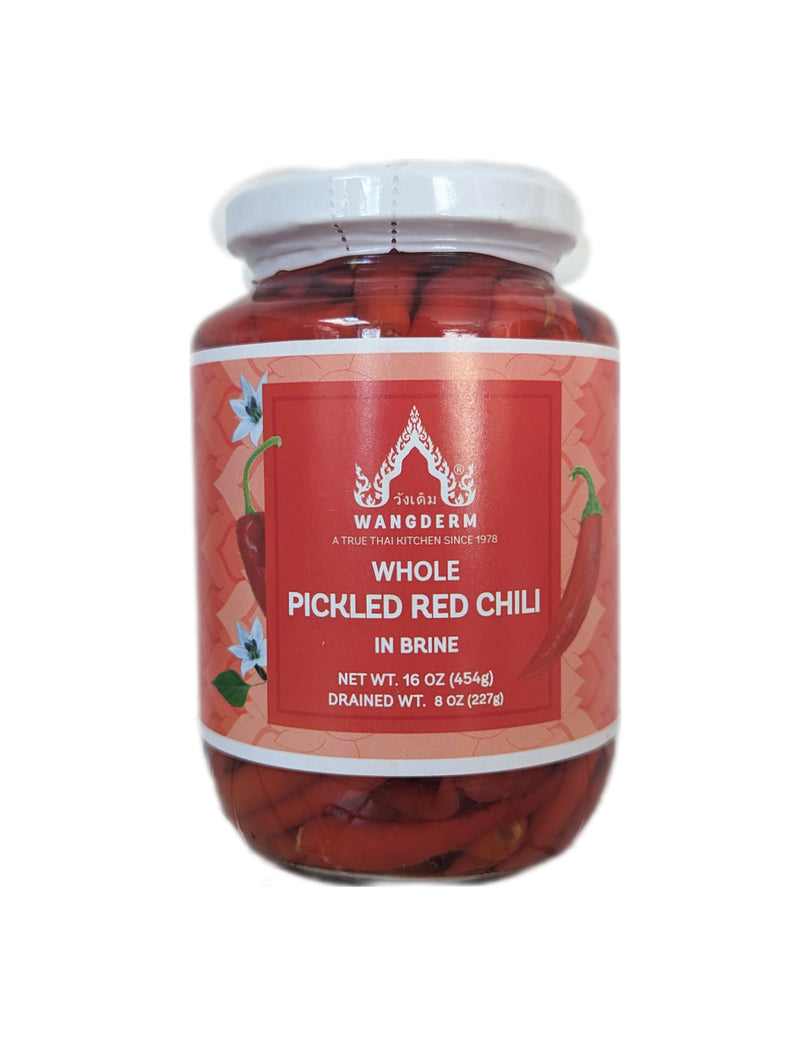 Wangderm Whole Pickled Red Chili in Brine