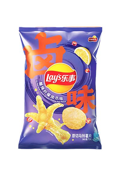 Lay's Hot & Sour Lemon Braised Chicken Feet Flavor