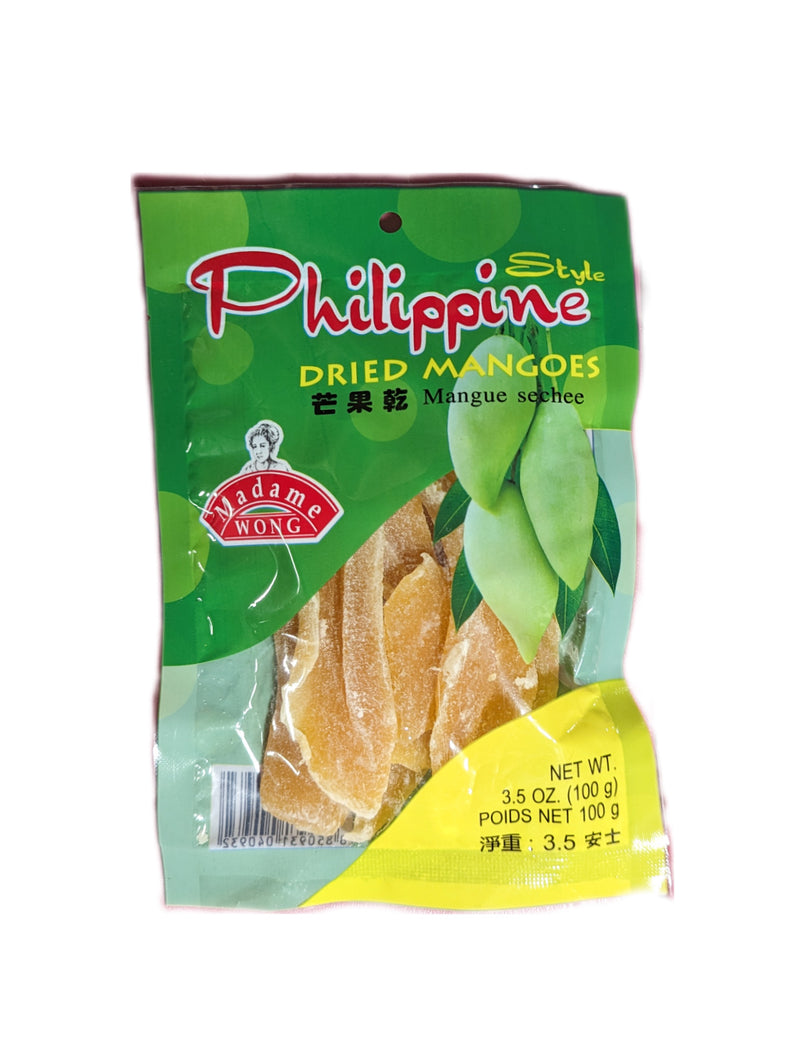 Madame Wong Philippine Style Dried Mangoes