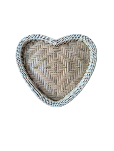 Bamboo Heart Tray