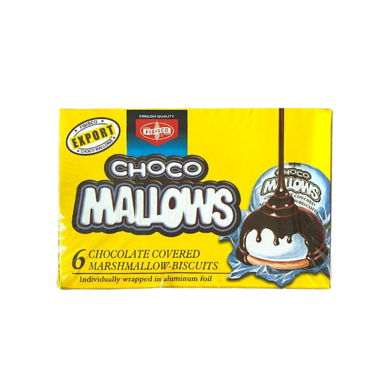 Fibisco Choco Mallows Chocolate Covered Marshmallow Biscuits