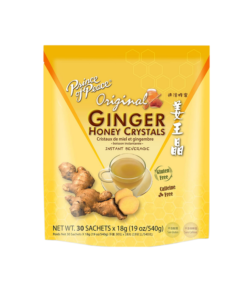 Prince of Peace Original Ginger Honey Crystals Instant Beverage