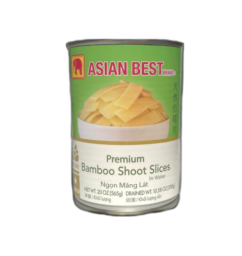 Asian Best Premium Bamboo Shoot (Slices) in Water