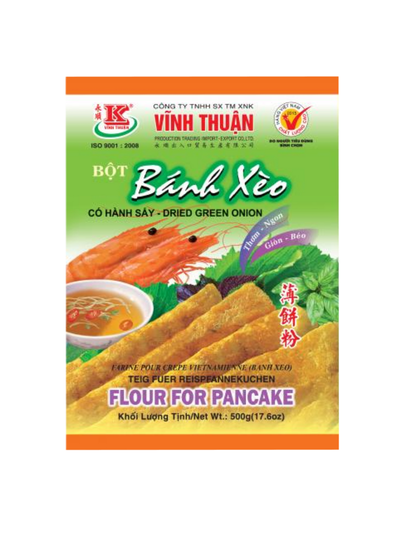 Vinh Thuan Bot Banh Xeo Flour Dried Green Onion Pancake