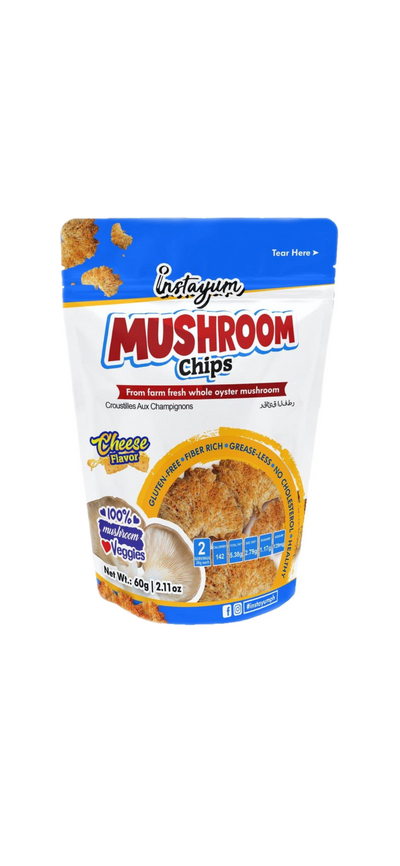 Instayum Mushroom Chips Cheese Flavor