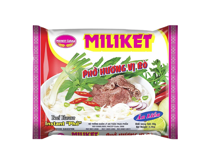 Miliket Pho Huong Vi Bo Instant Pho Beef Flavor | SouthEATS