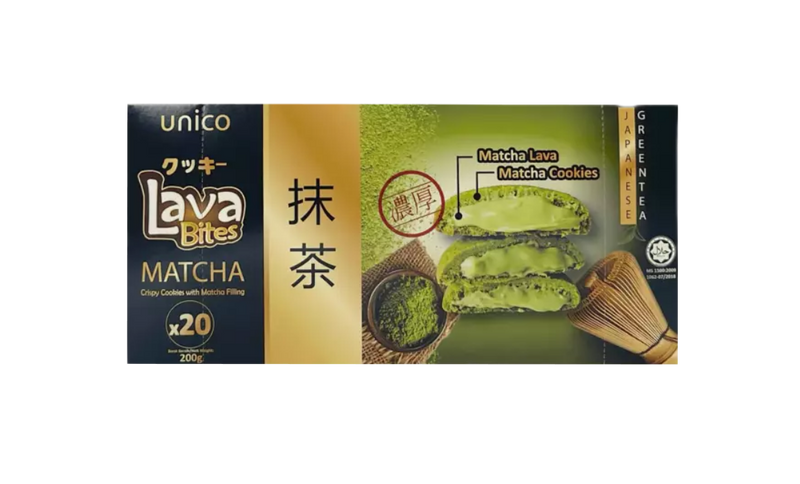 Unico Lava Bites Matcha