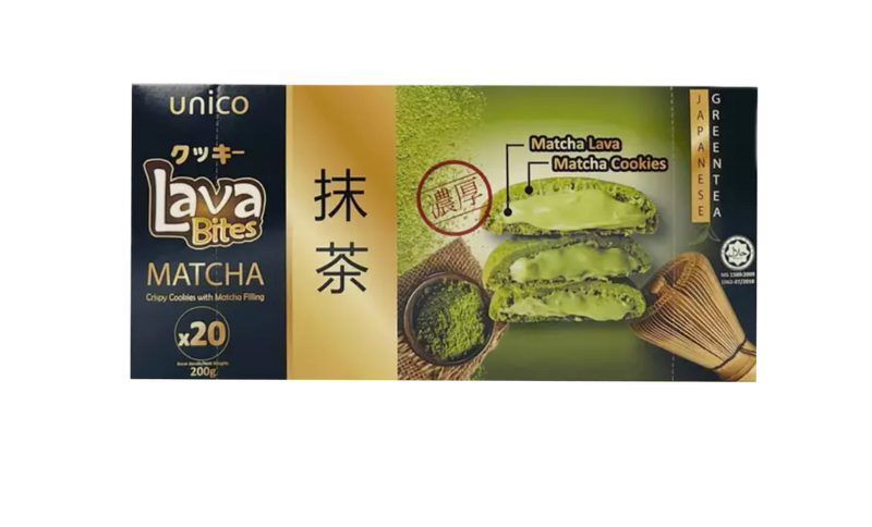 Unico Lava Bites Matcha