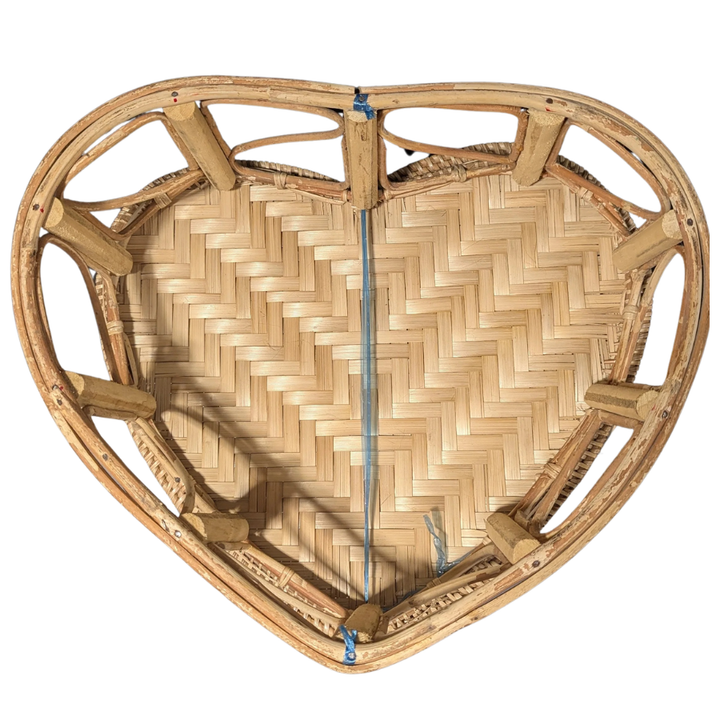 Bamboo Heart Shape Pakhao Table