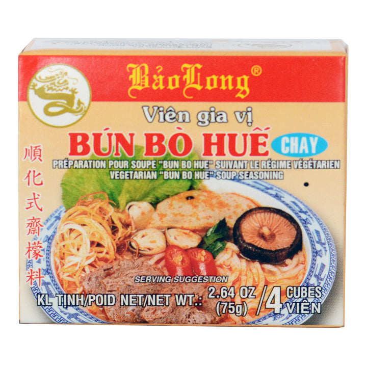 Bao Long Vien Gia Vi Bun Bo Hue Chay Soup Seasoning, Vegetarian, Vietnamese 