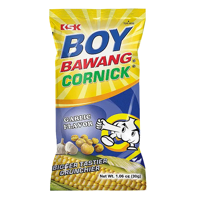 Boy Bawang Cornick Garlic Flavor
