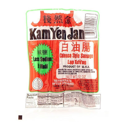 Kam Yen Jan Chinese Style Sausage Less Sodium